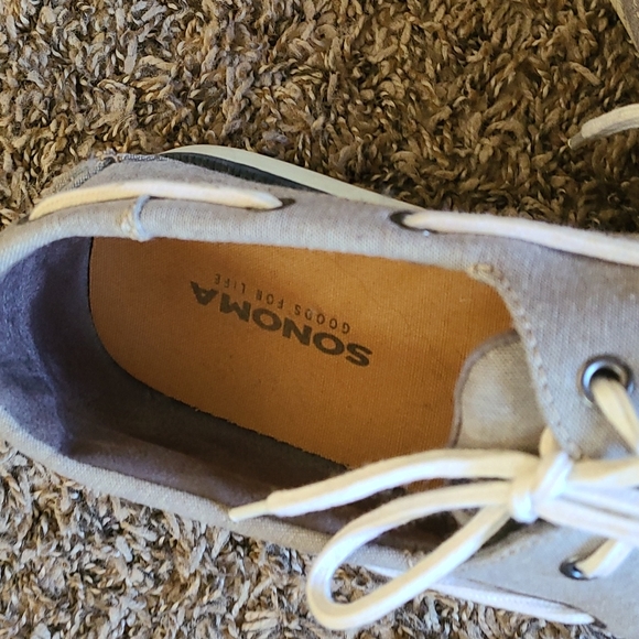 Mens grey boat shoes - Picture 5 of 5